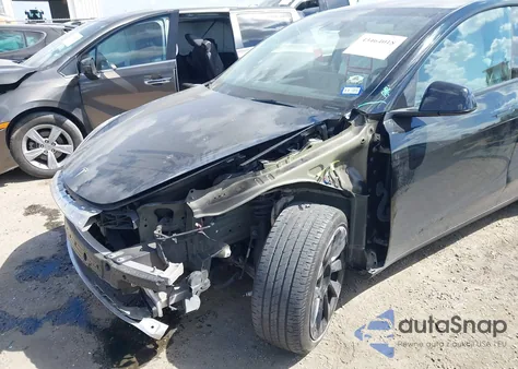 2023 Tesla Model Y Awd/Long Range Dual Motor All-Wheel Drive from USA, damaged, VIN 7SAYGDEE4PA176345